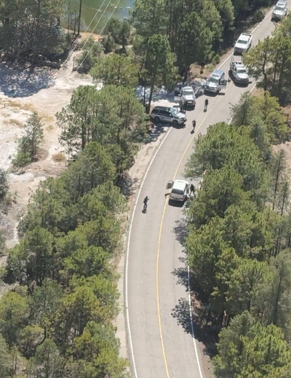 Cae en Guachochi tras persecución aérea