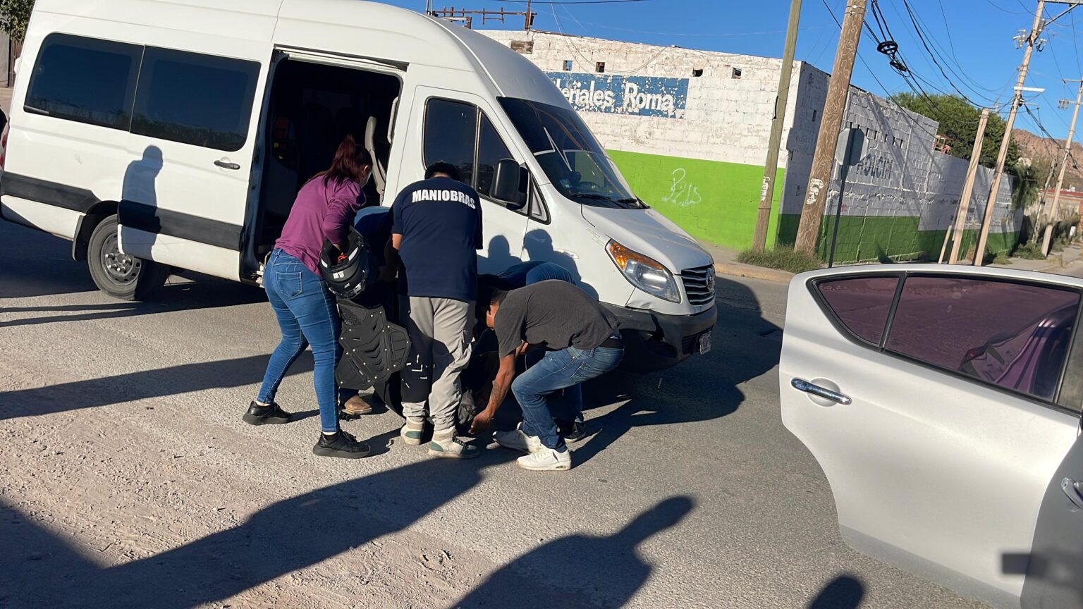 Grave conductor de scooter tras choque en la Venceremos