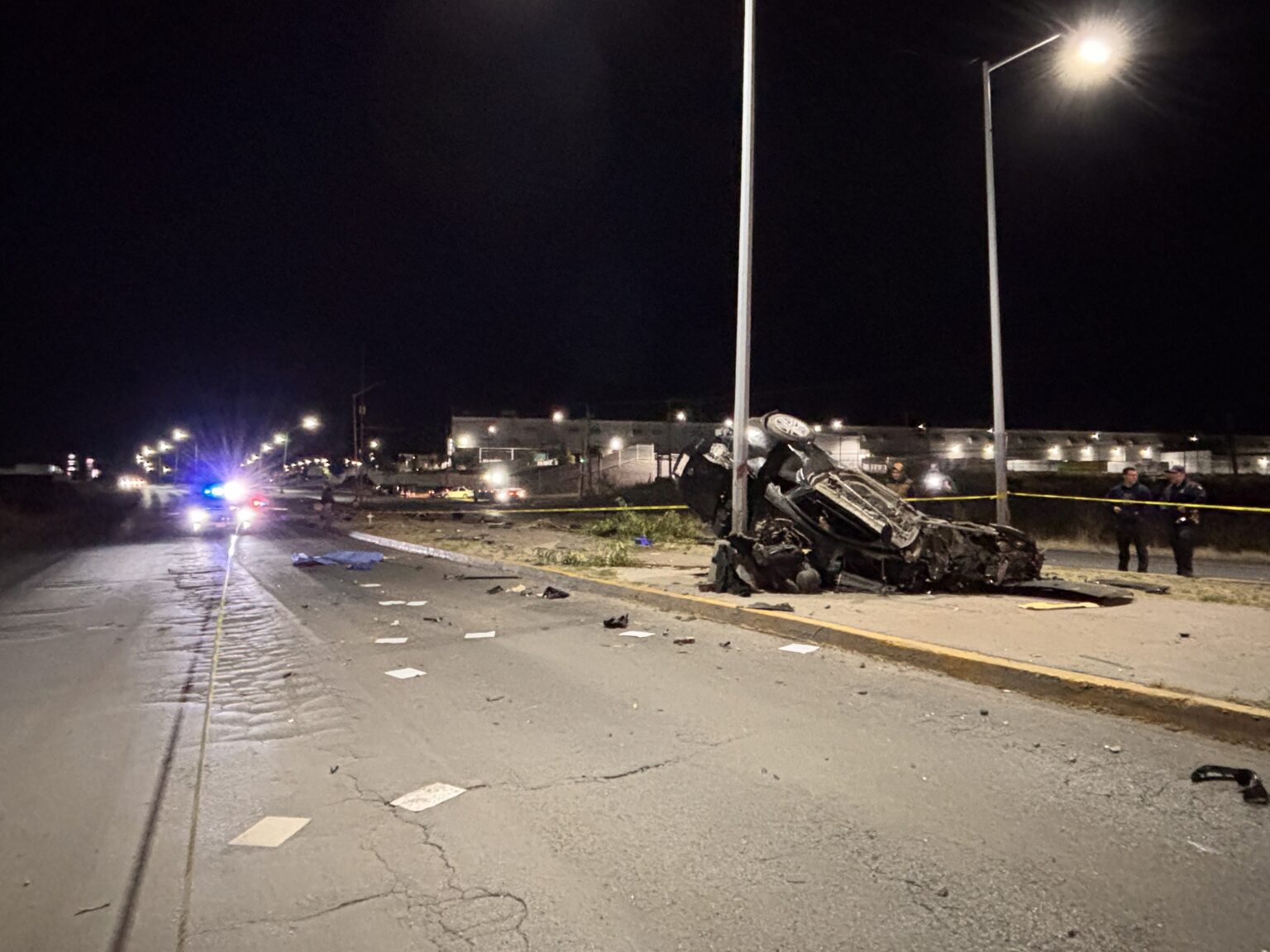 Trágico accidente en la carretera Chihuahua–Juárez deja dos muertos