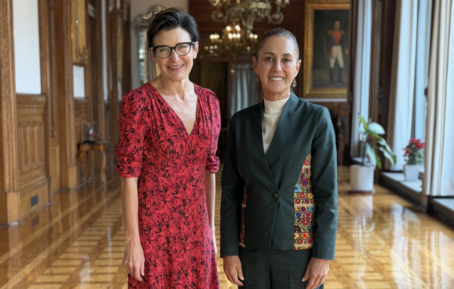 Recibió Sheinbaum a ejecutiva del Grupo Citi; analizan panorama económico