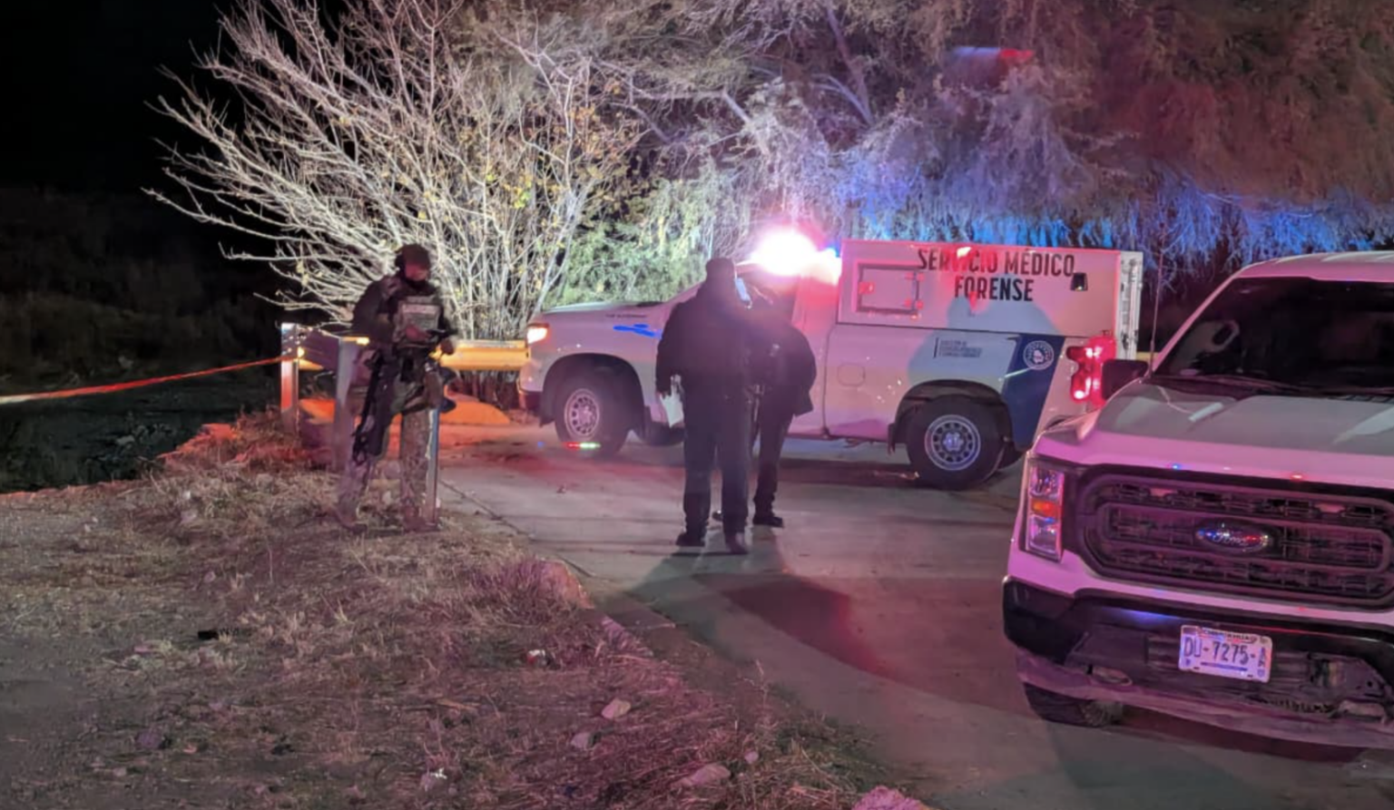 Ejecutan a dos hombres en el Río Sacramento