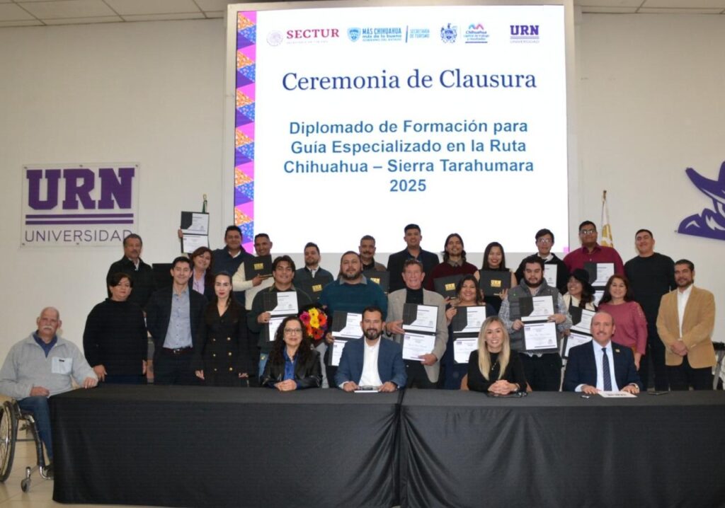 Concluye Diplomado de Formación de Guías de Turistas Especializados en la Ruta Chihuahua-Sierra Tarahumara