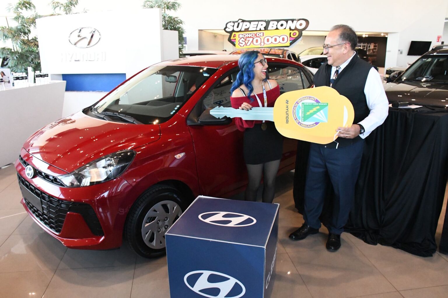 UACH y Hyundai Cleber reconocen la excelencia deportiva universitaria con el sorteo de un automóvil