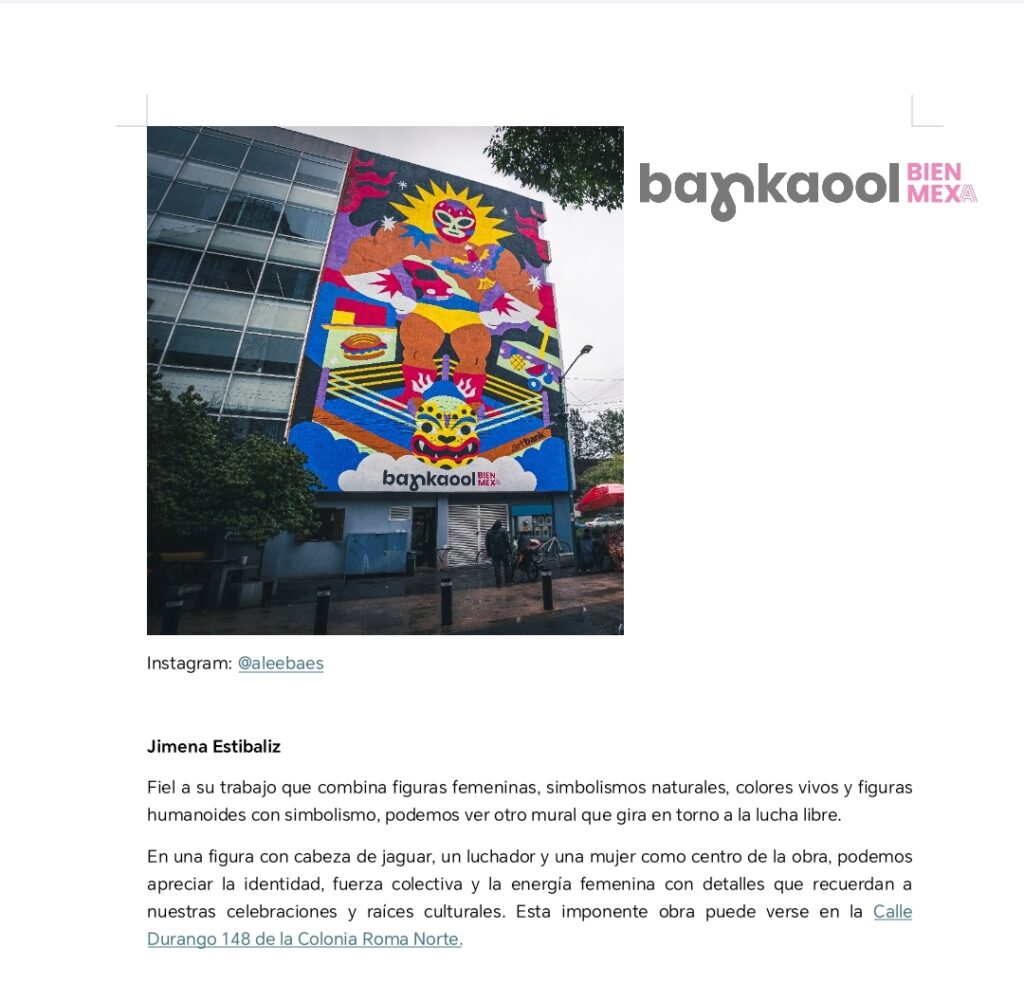 Artbank “tunea” las calles de la CDMX y Chihuahua con orgullo Bien Mexa