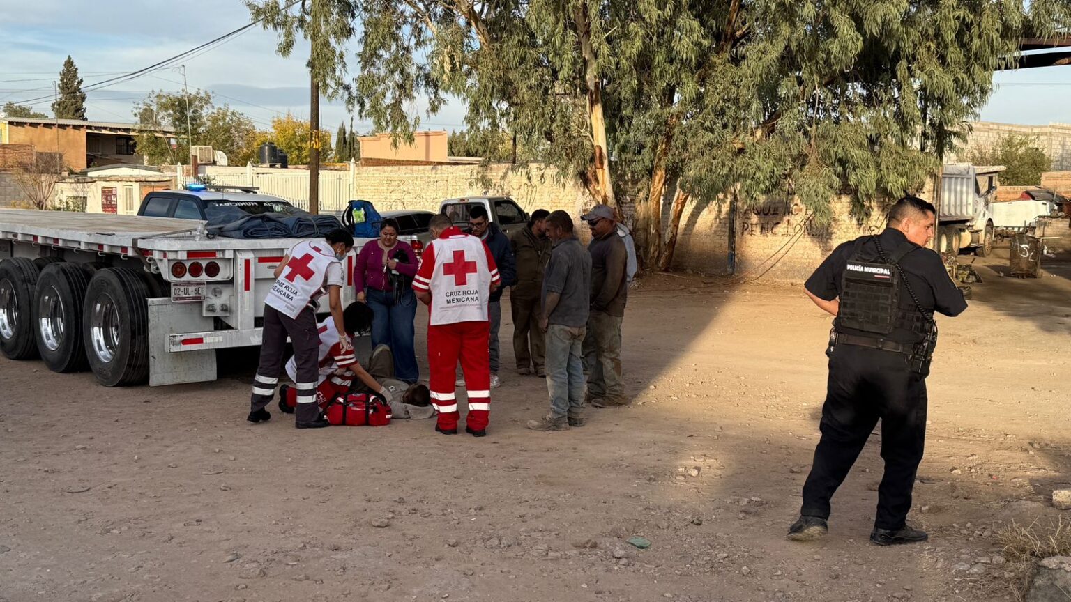 Le explotó bolsa de aire y resultó herido en Villa Juárez