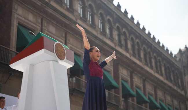 Celebran en el Zócalo los 7 años de la Cuarta Transformación