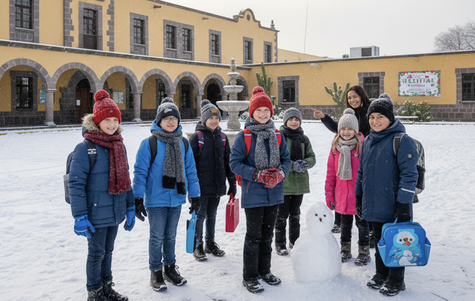 Suspenden clases en Chihuahua por bajas temperaturas