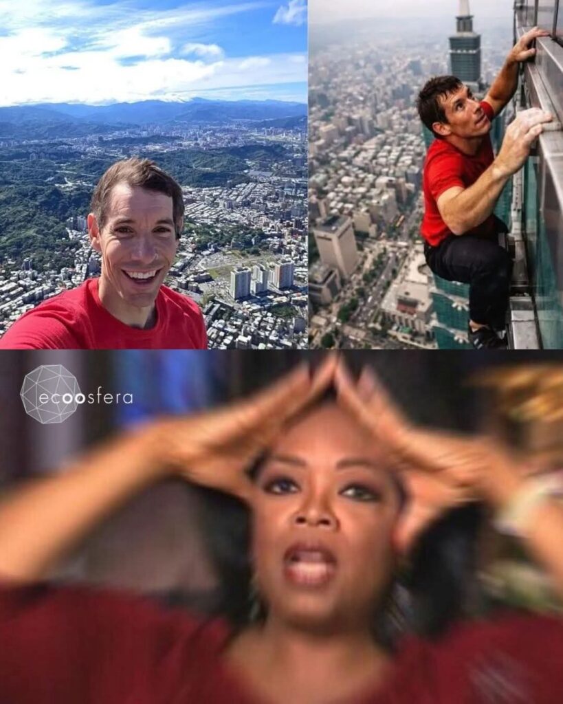 El atleta sin miedo escala una de las torres más altas del mundo