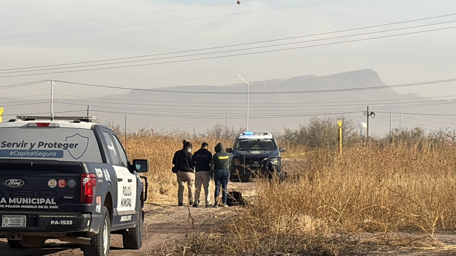 Encuentran cuerpo calcinado en predio solitario cerca de Vitromex