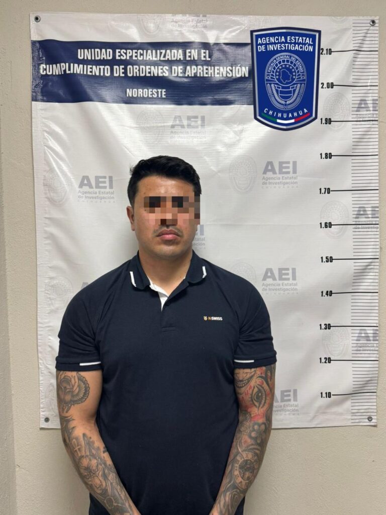 Detienen a hombre por violencia familiar agravada en Nuevo Casas Grandes