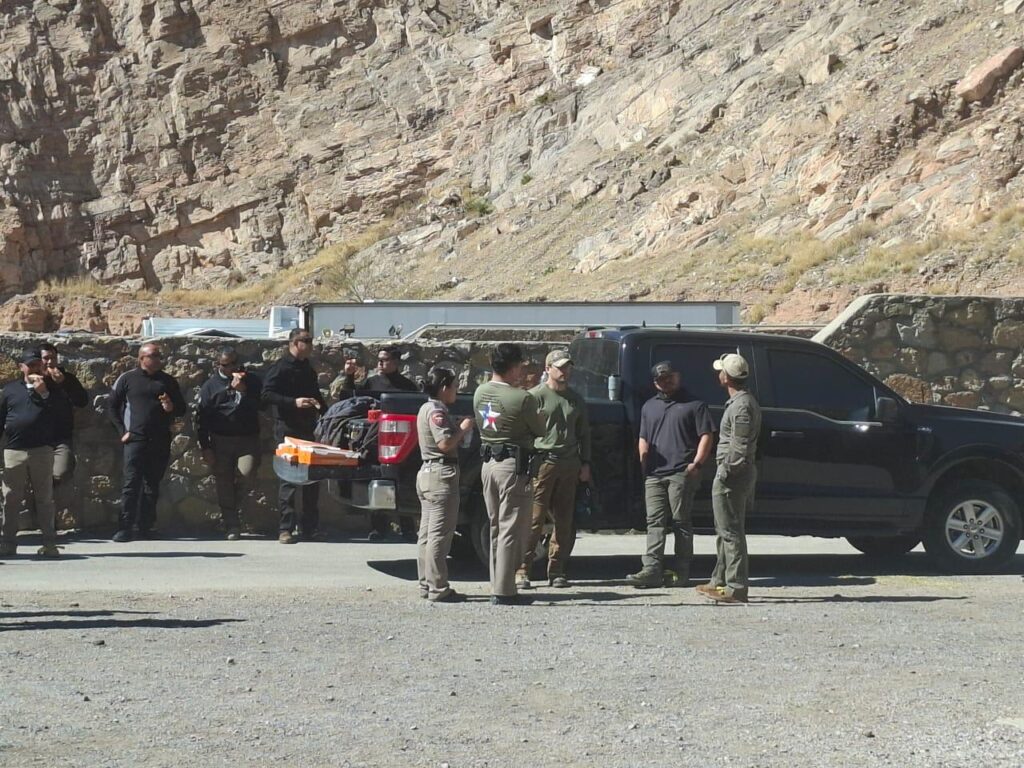 Se capacitan policías del Estado en entrenamiento táctico en El Paso, Texas