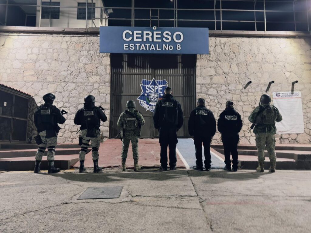 Realiza SSPE revisión extraordinaria en el CERESO No. 8 de Guachochi