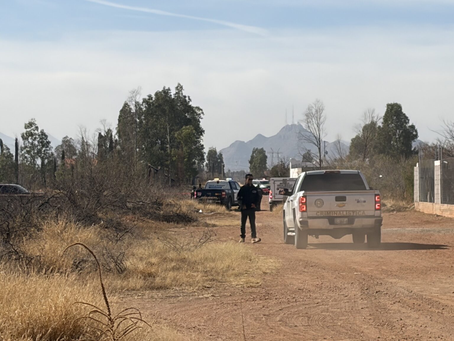 Encuentran a hombre asesinado a balazos en Valles de Chihuahua