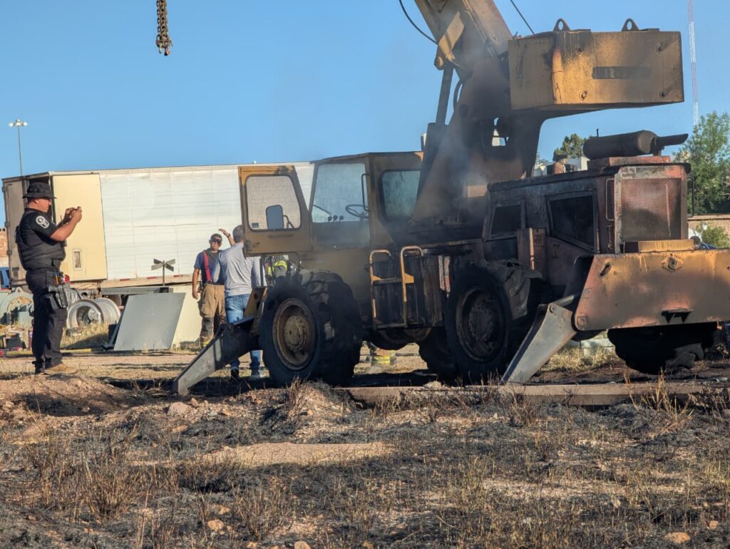 Se incendia corralón en la Nueva España