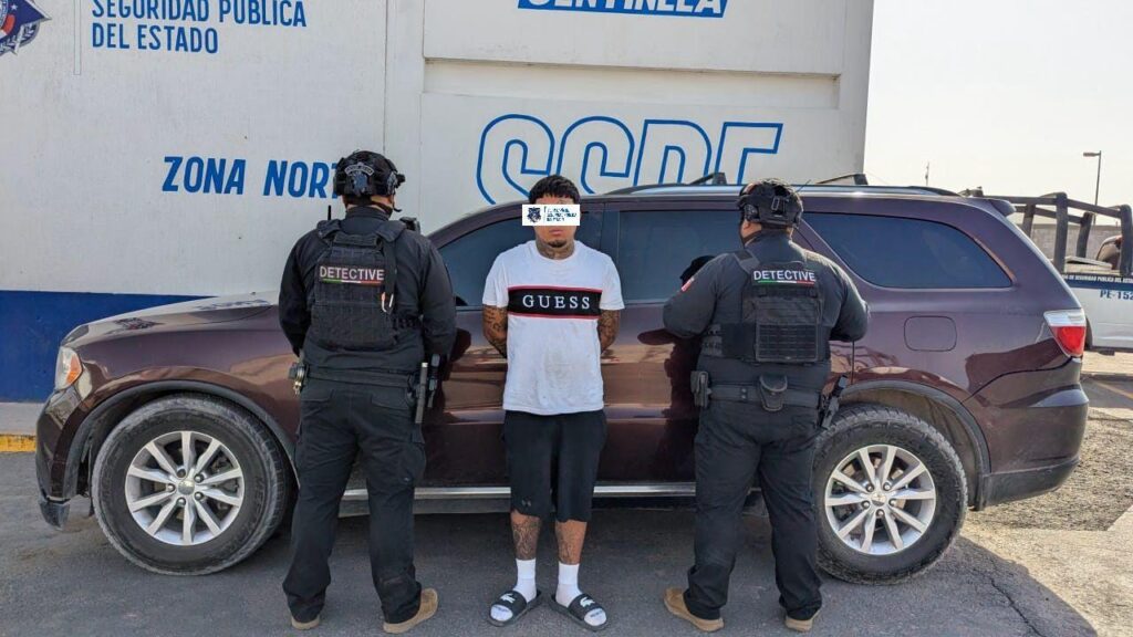Lo arrestan con droga y por participar en “levantón” en Juárez