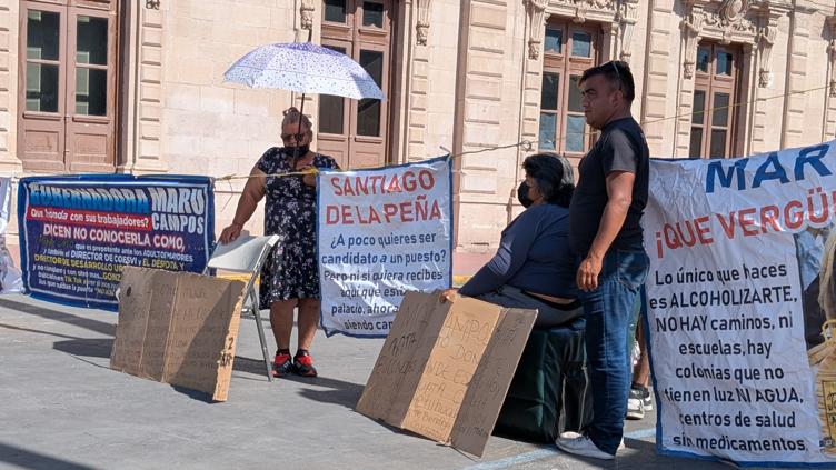 Otra vez bloqueos: protesta colapsa el tráfico en pleno Centro de Chihuahua