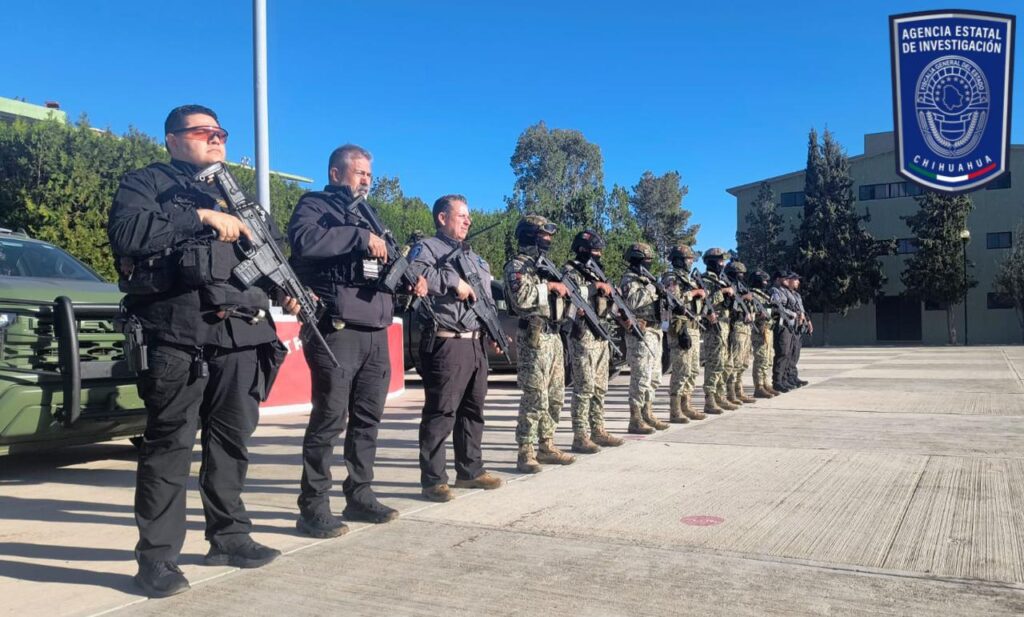 Encabeza Fiscalía operativo en Madera por amenazas en comunidad El Alamillo